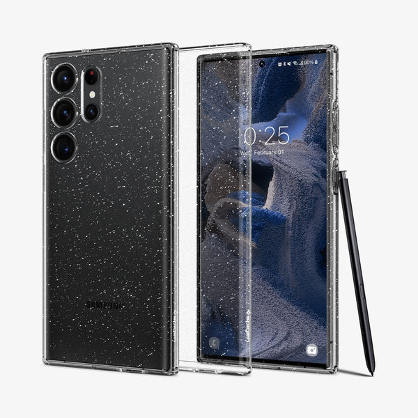 Galaxy S23 Series - Back Cover Case Liquid Crystal Glitter