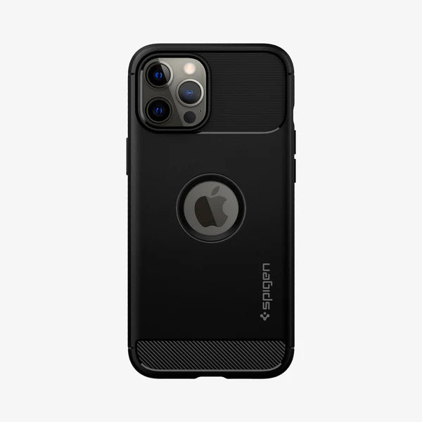 iPhone 12 Series - Rugged Armor - iPhone 12 Pro Max - Matte Black