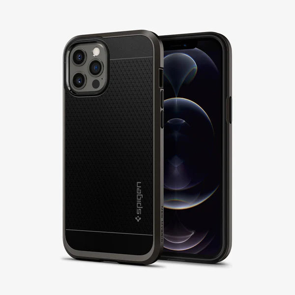 iPhone 12 Series - Neo Hybrid Back Case Cover - iPhone 12 Pro Max - Gunmetal