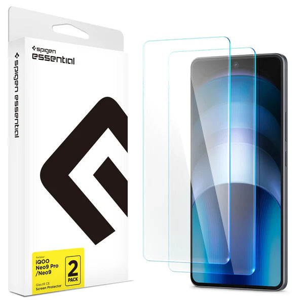Glas.tR CE Tempered Glass Screen Guard for IQOO Neo9 / Neo9 Pro 5G - 2 Pack - IQOO Neo9