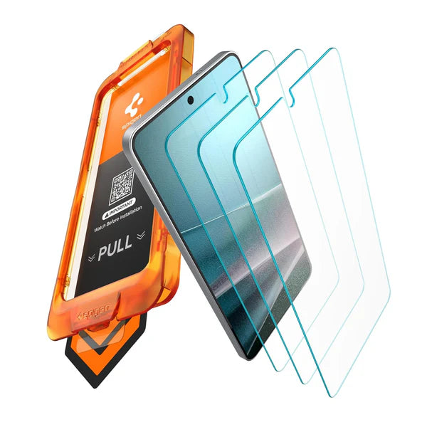 Spigen AlignMaster S Tempered Glass Screen Guard for Galaxy S25 Edge [3 Pack] - Galaxy S25 Edge