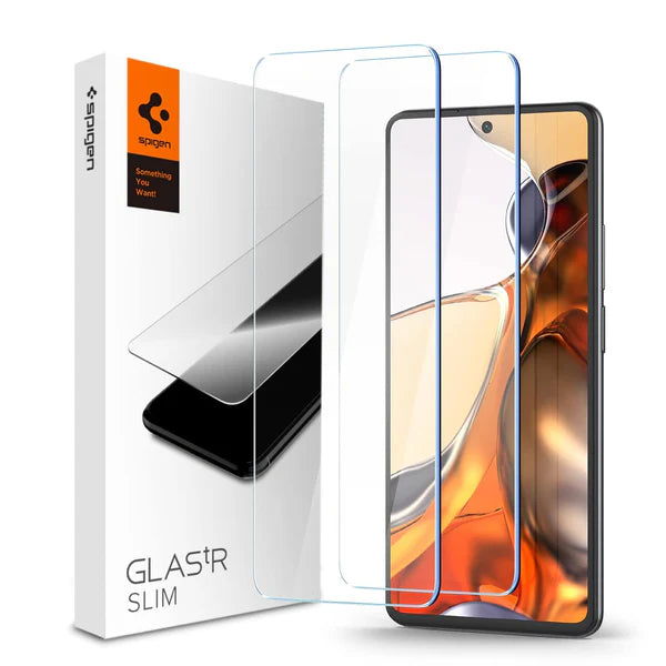 iPhone 12 Pro Max Screen Protector EZ FIT GLAS.tR SLIM Anti-Blue Light (Pack of 2) - iPhone 12 Pro Max
