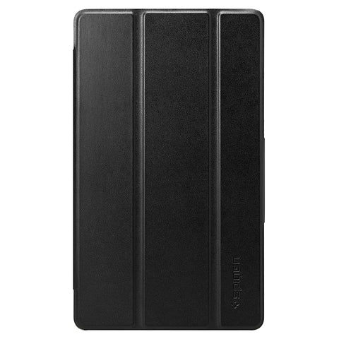 Smart Fold Full Cover Folio Case For Galaxy Tab A7 Lite 8.7inch [Auto Sleep/Wake] [Trifold Stand] - Black - Galaxy Tab A7 Lite - Black