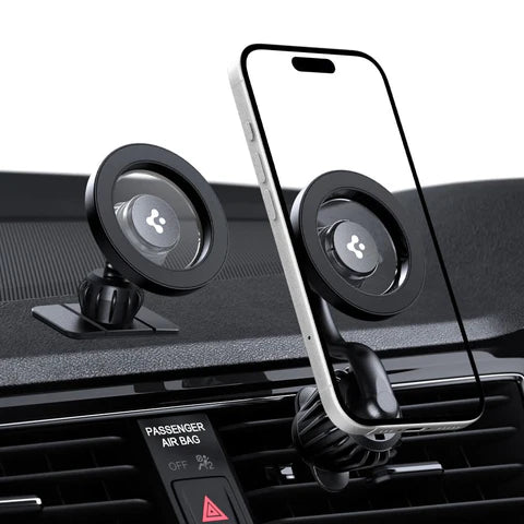 Air-Vent Extension Type Car Mount Compatible with Magsafe - MagFit - Black