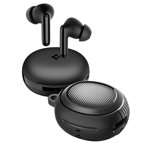 Spigen Audio SA-TW S10 Pack (Rugged Armor Included) - SA-TW S10 - Black