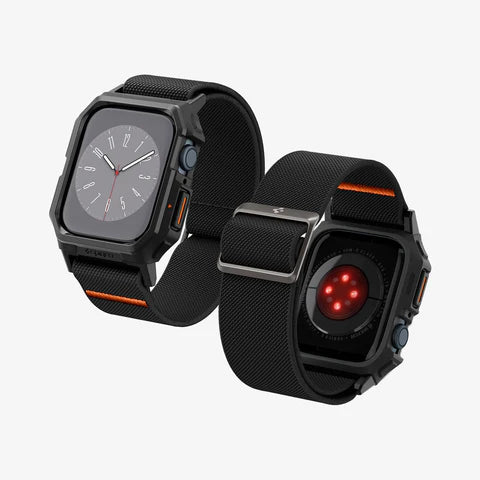 Apple Watch Series - Lite Fit Pro Case + Band - Apple Watch (49mm) - Matte Black