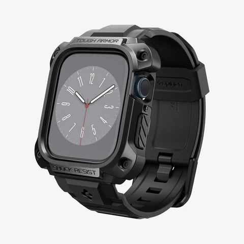 Apple Watch Series - Tough Armor Pro Metal - Apple Watch (45mm) - Black