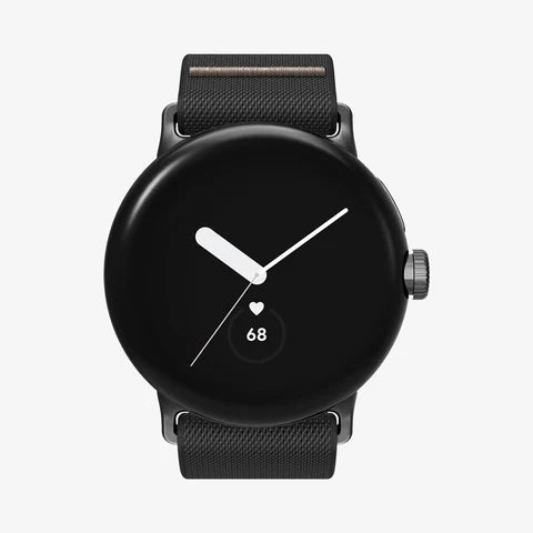 Pixel Watch Series - Lite Fit Back Cover Case - Pixel Watch 3 (45mm) - Black